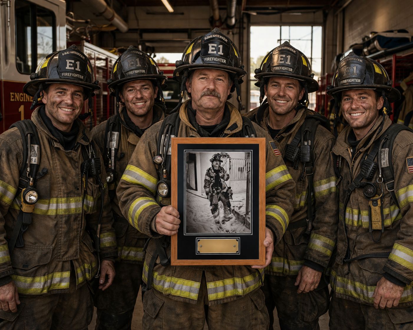 Engraved memorial picture frame with custom message